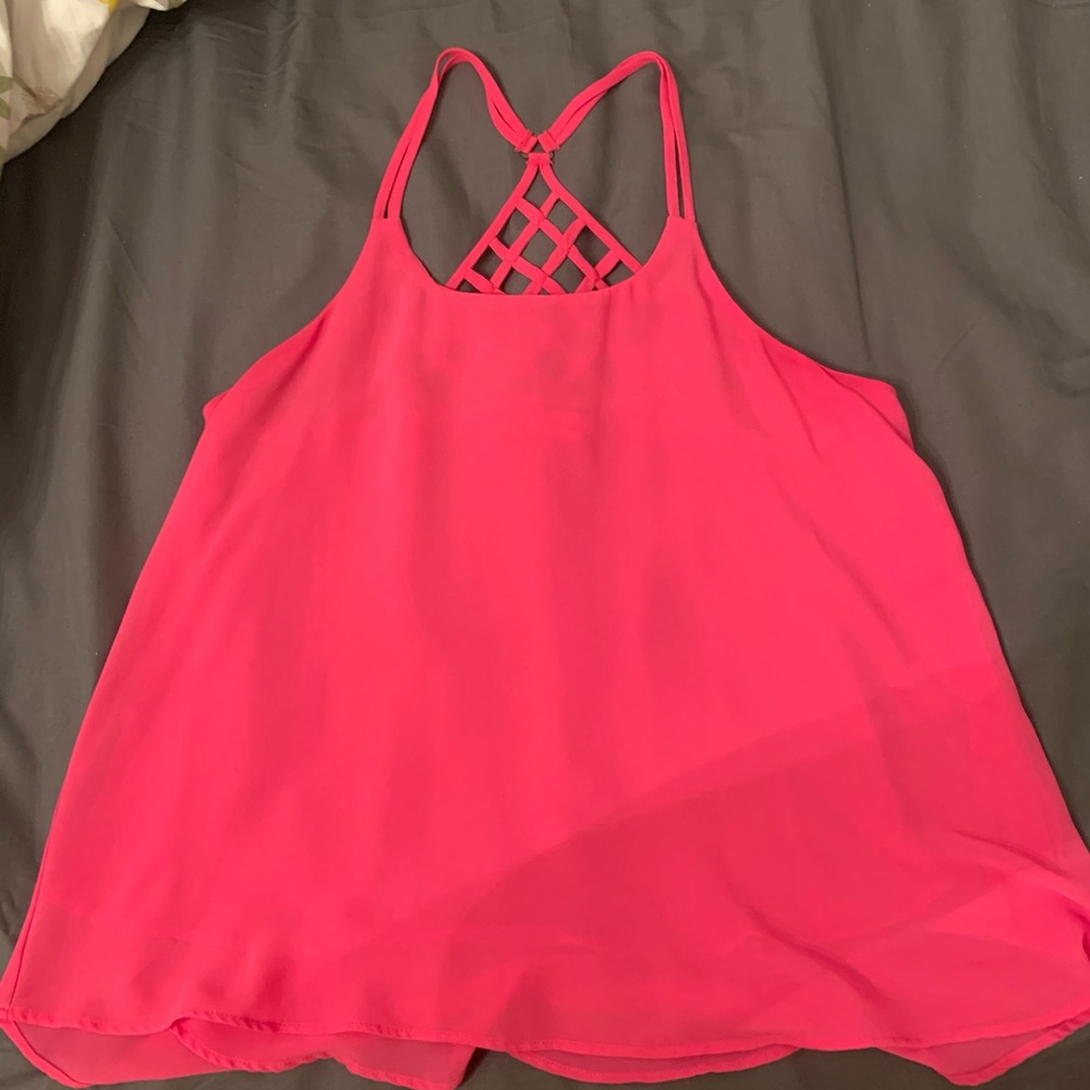 Pink light weight tank